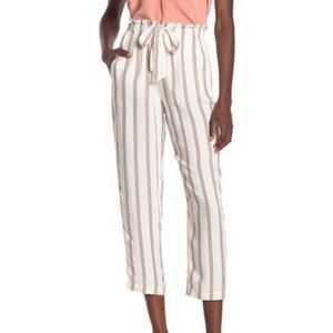 JOIE Cavell Striped Wide Leg Pants 